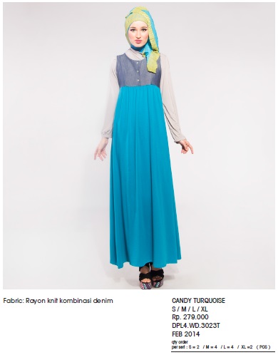 Candy Turquoise S,M,L,XL IDR 279rb