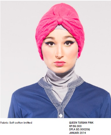Queen Turban Pink IDR 69rb